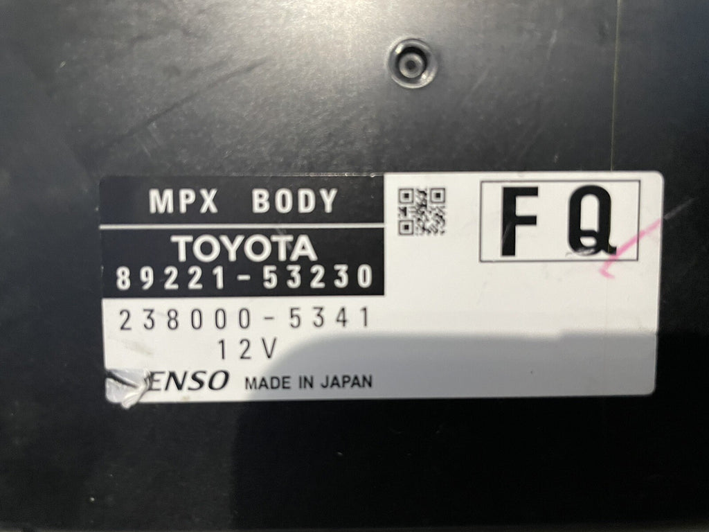 16 LEXUS IS200 driver interior fuse box multiplex body control  82730-53J30 Mpx