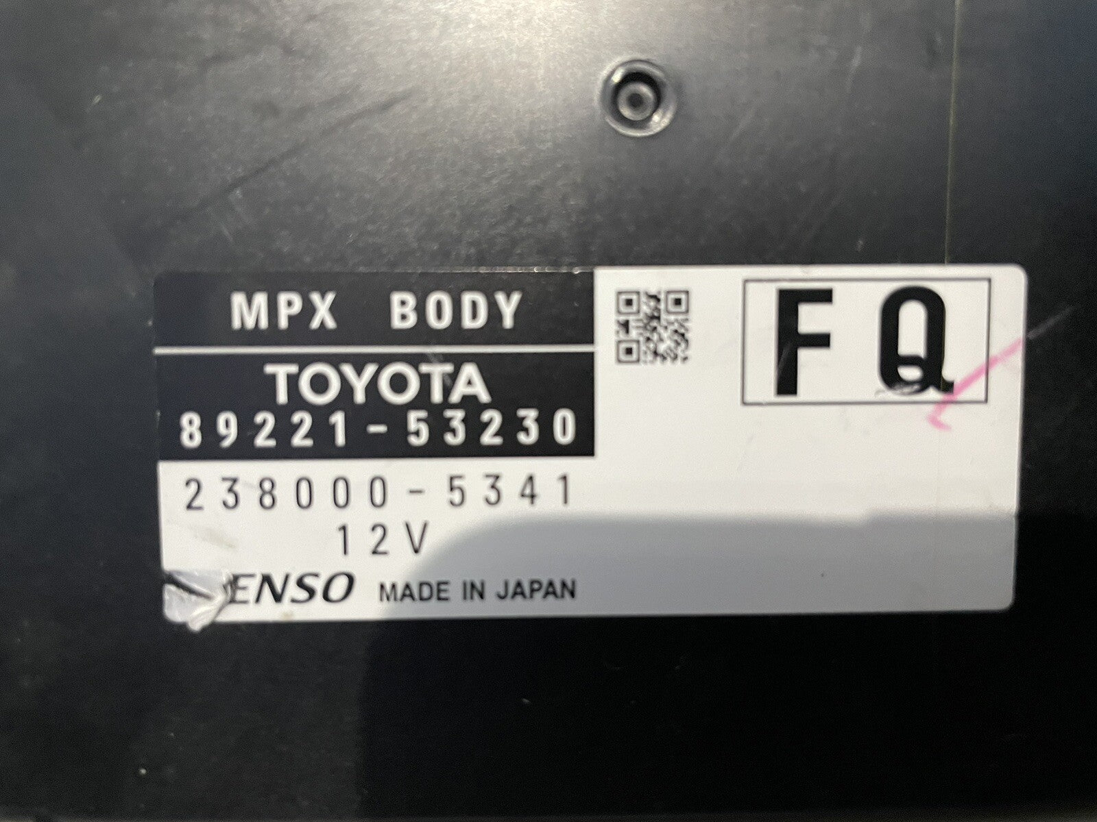 16 LEXUS IS200 driver interior fuse box multiplex body control  82730-53J30 Mpx