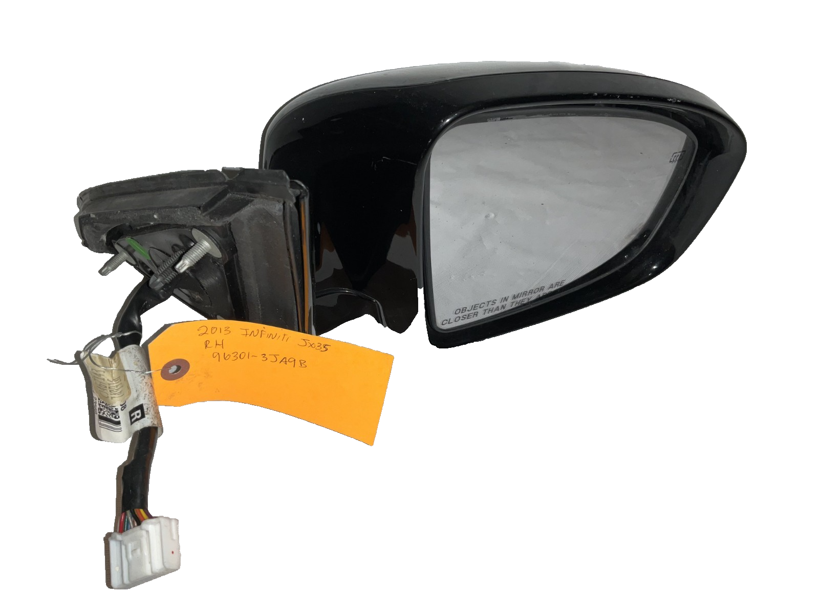 2013-2015 Infiniti JX35 Passenger Side Power Mirror W/Camera OEM 96301-3JA9B