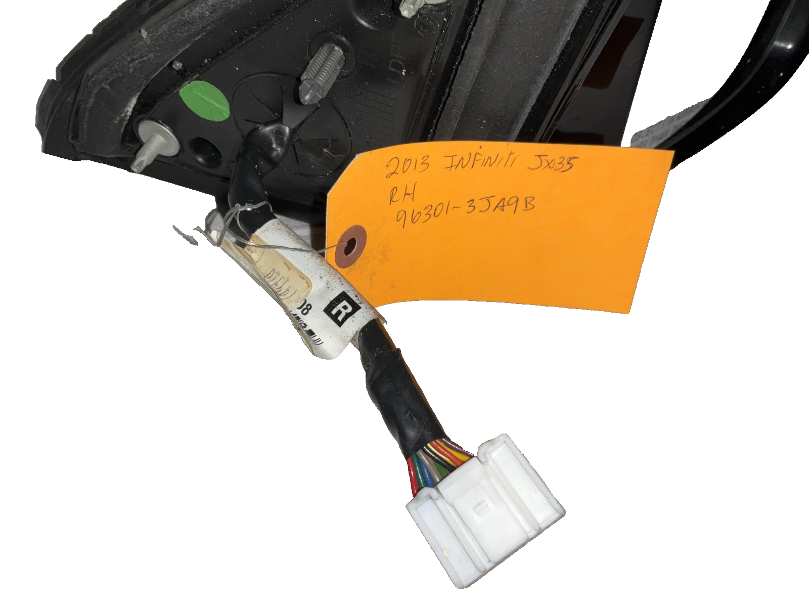 2013-2015 Infiniti JX35 Passenger Side Power Mirror W/Camera OEM 96301-3JA9B