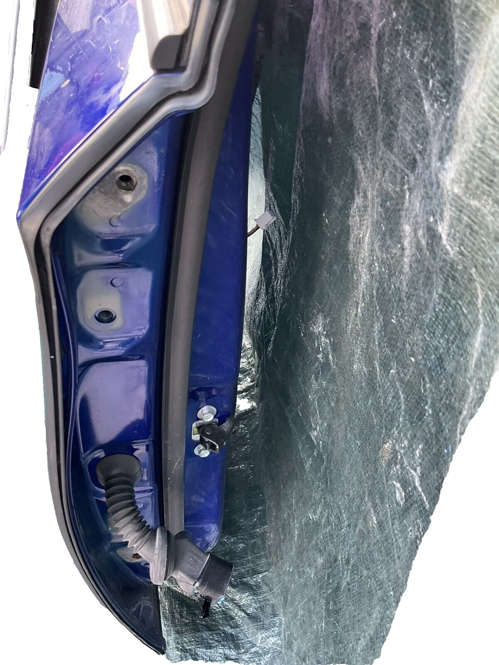 18-22 Honda accord rear door assy right side rr blue 67510-tva-325zz oem