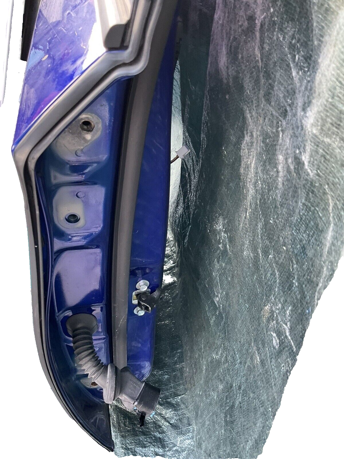 18-22 Honda accord rear door assy right side rr blue 67510-tva-325zz oem