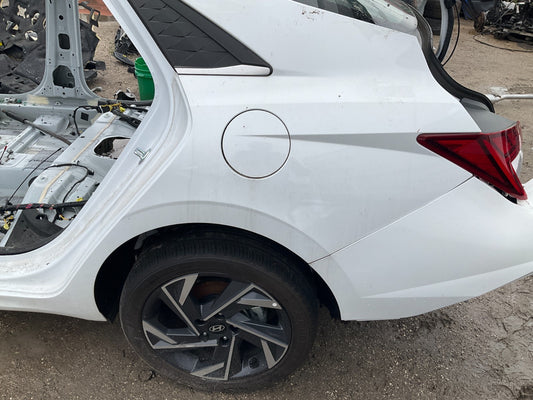 2024-2026 Hyundai Elantra Left Driver Side Quarter Panel White 715030AC00