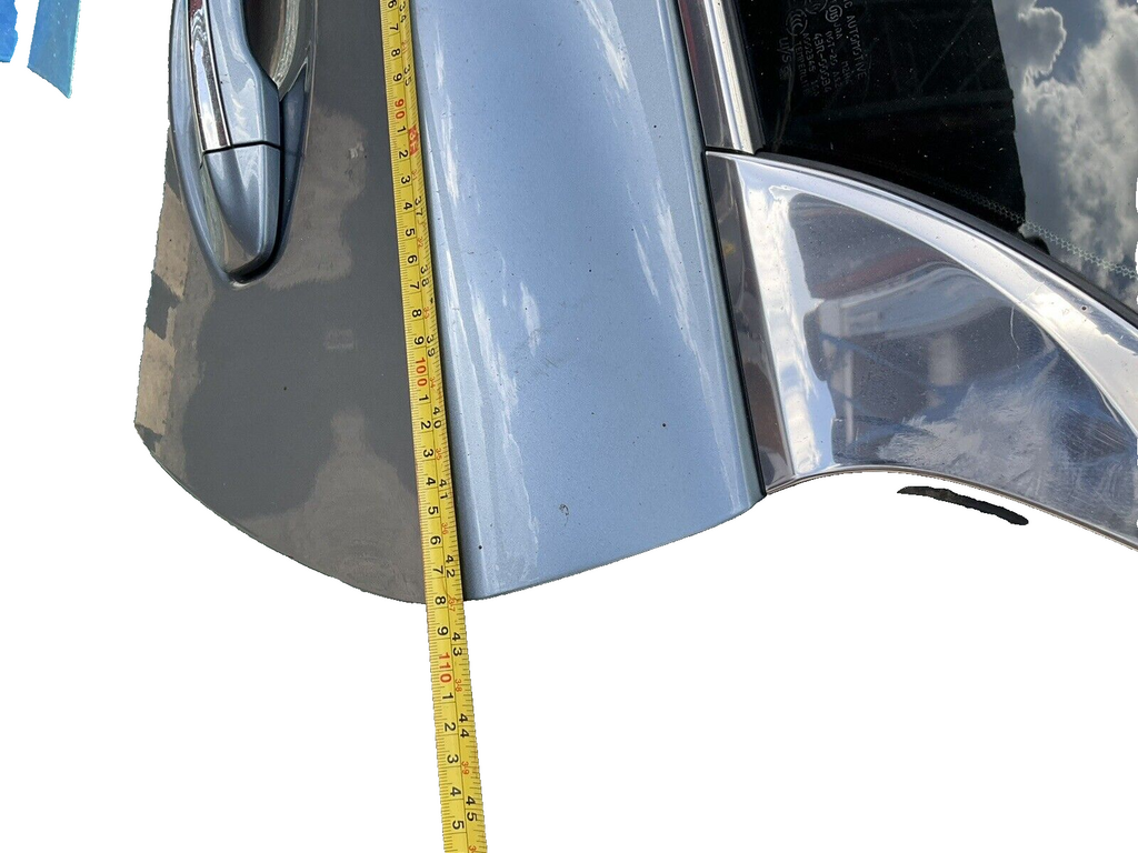 14 21 Infiniti q50 rear driver door assy blue h210a4gama oem