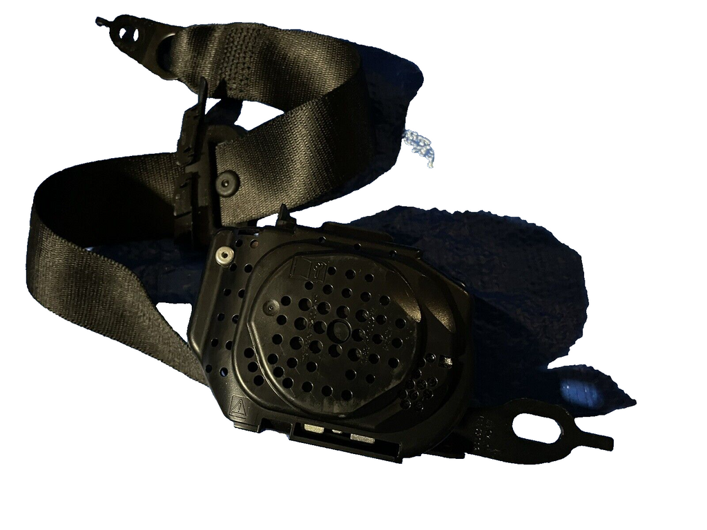 Rear Upper Seat Belt Black OEM BMW 540i 530i G30 72117455625