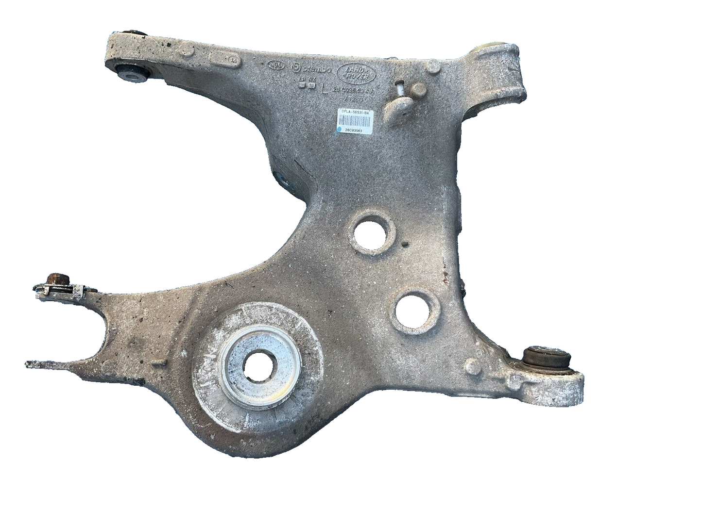 2014-2022 land range rover sport  rear left suspension lower control arm oem