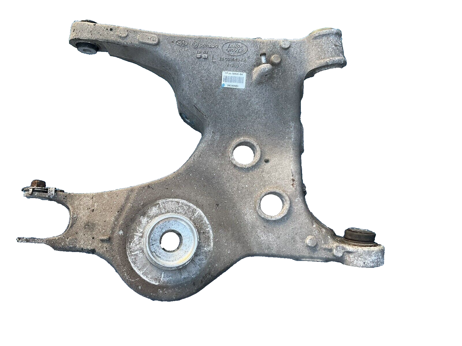 2014-2022 land range rover sport  rear left suspension lower control arm oem