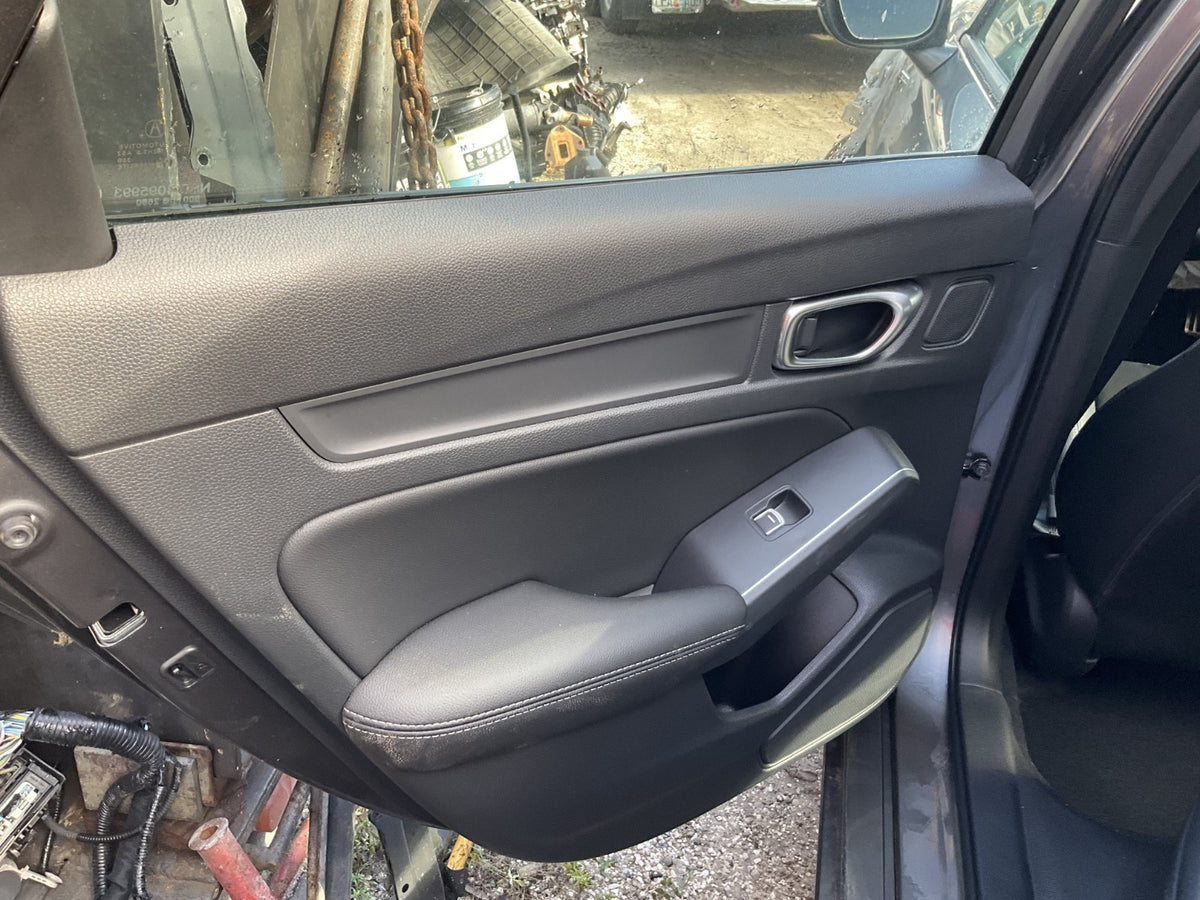 2023-2024 Acura Integra Front Left Driver Seat Black Leather Suede W/O Srs