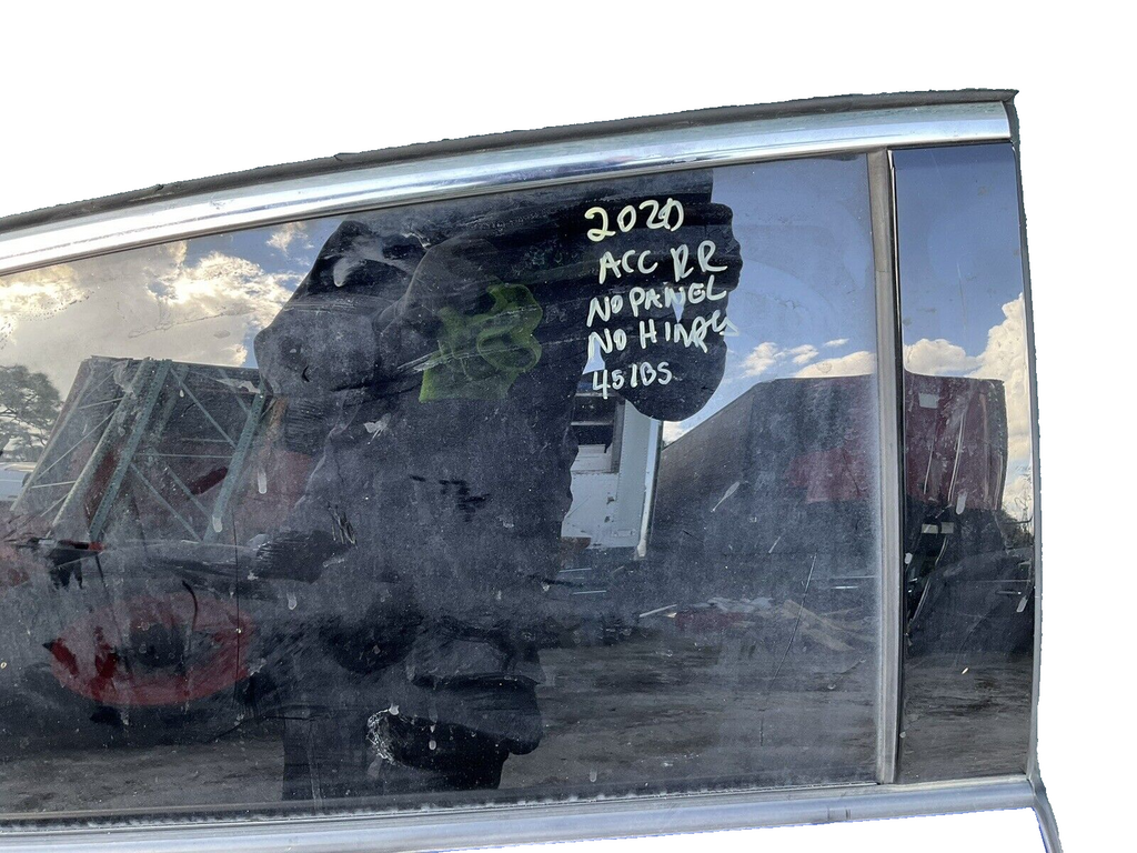 18-22 Honda accord rear door assy right side rr blue 67510-tva-325zz oem