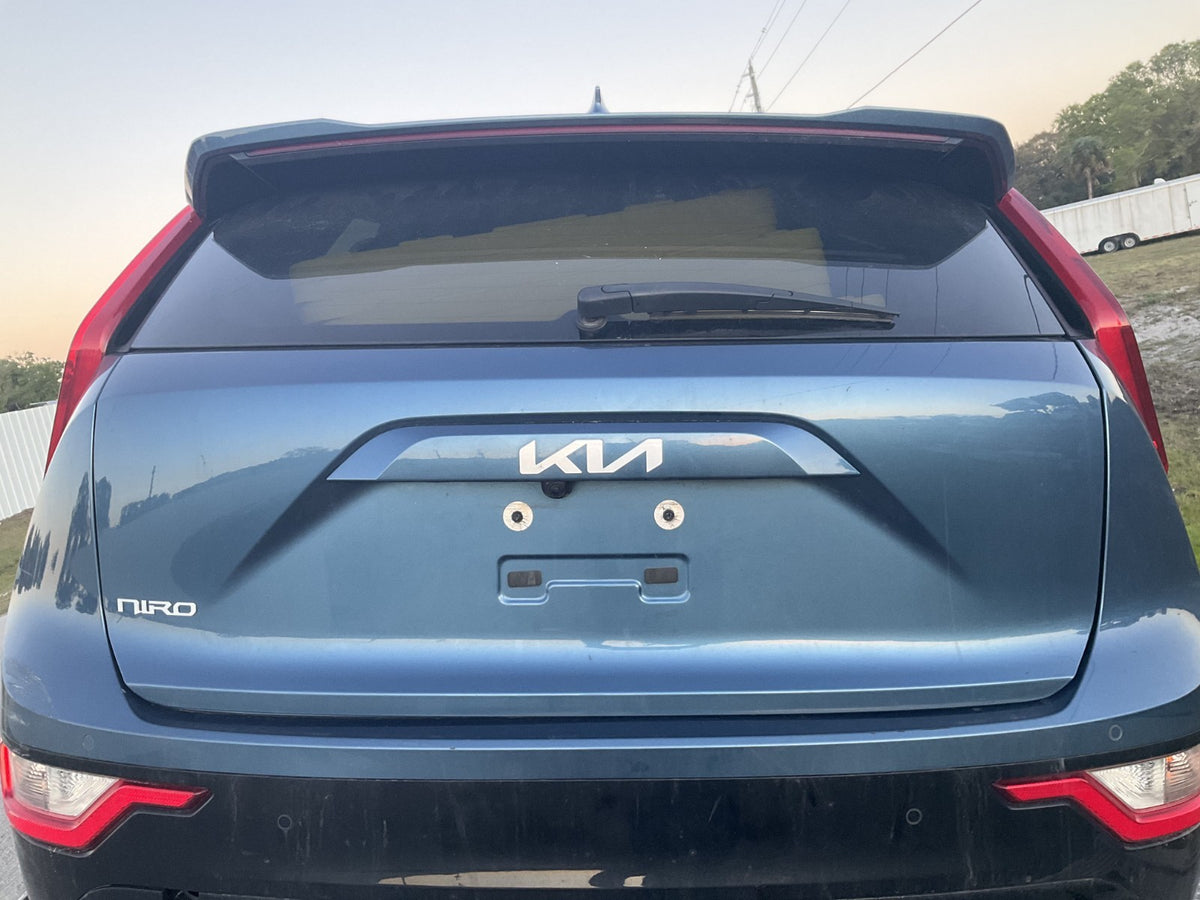 2023 2026 KIA Niro EV Clean Tailgate  W/ Glass Less Spoiler OEM 72800-AT020