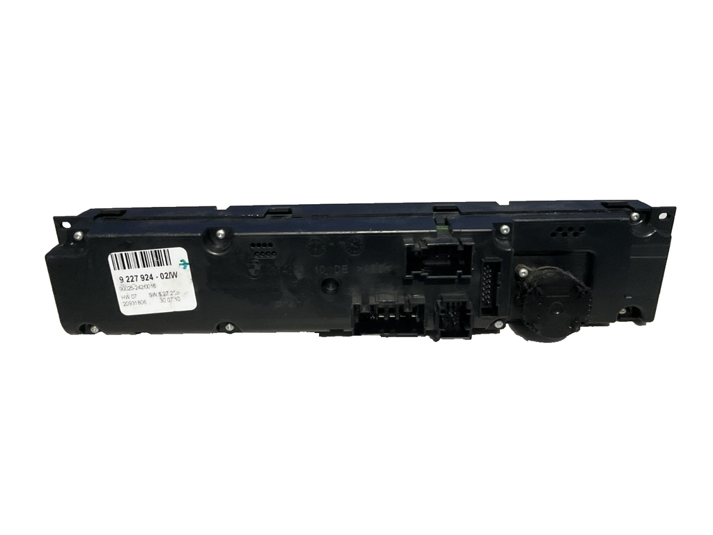 2009-2011 BMW X6 - Front AC Climate Control / TEMP 9227924