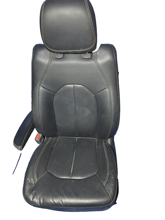 2019 Chrysler pacifica driver front power leather seat black 12 way