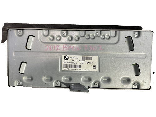 09-12 Bmw 750i 750li f01 hi-fi audio amplifier  oem