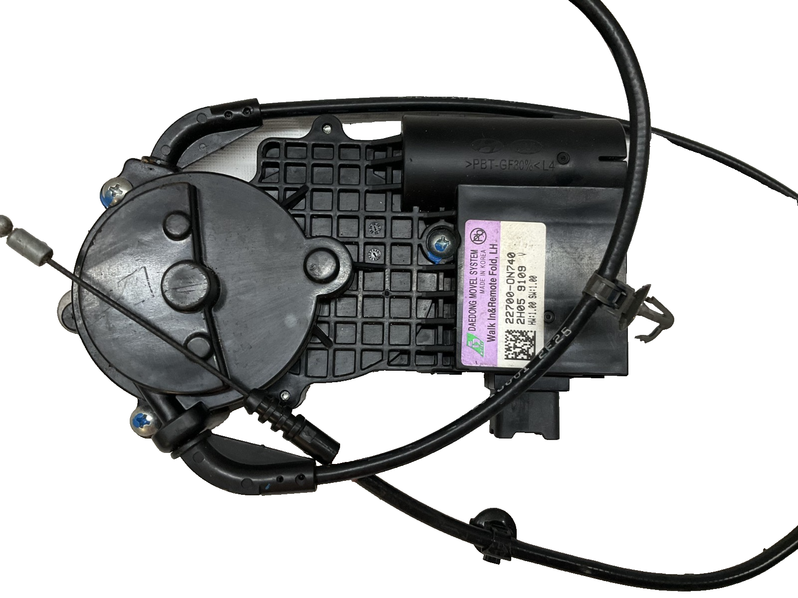 2023-2024 KIA Telluride Left 2ND Row Fold Seat Motor ACTUATOR 22700-0N740