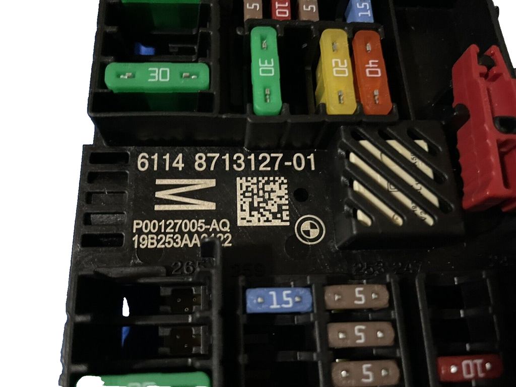 Rear Cabin Fuse Box Block 61148713127 Oem Bmw 530i 2017-2020