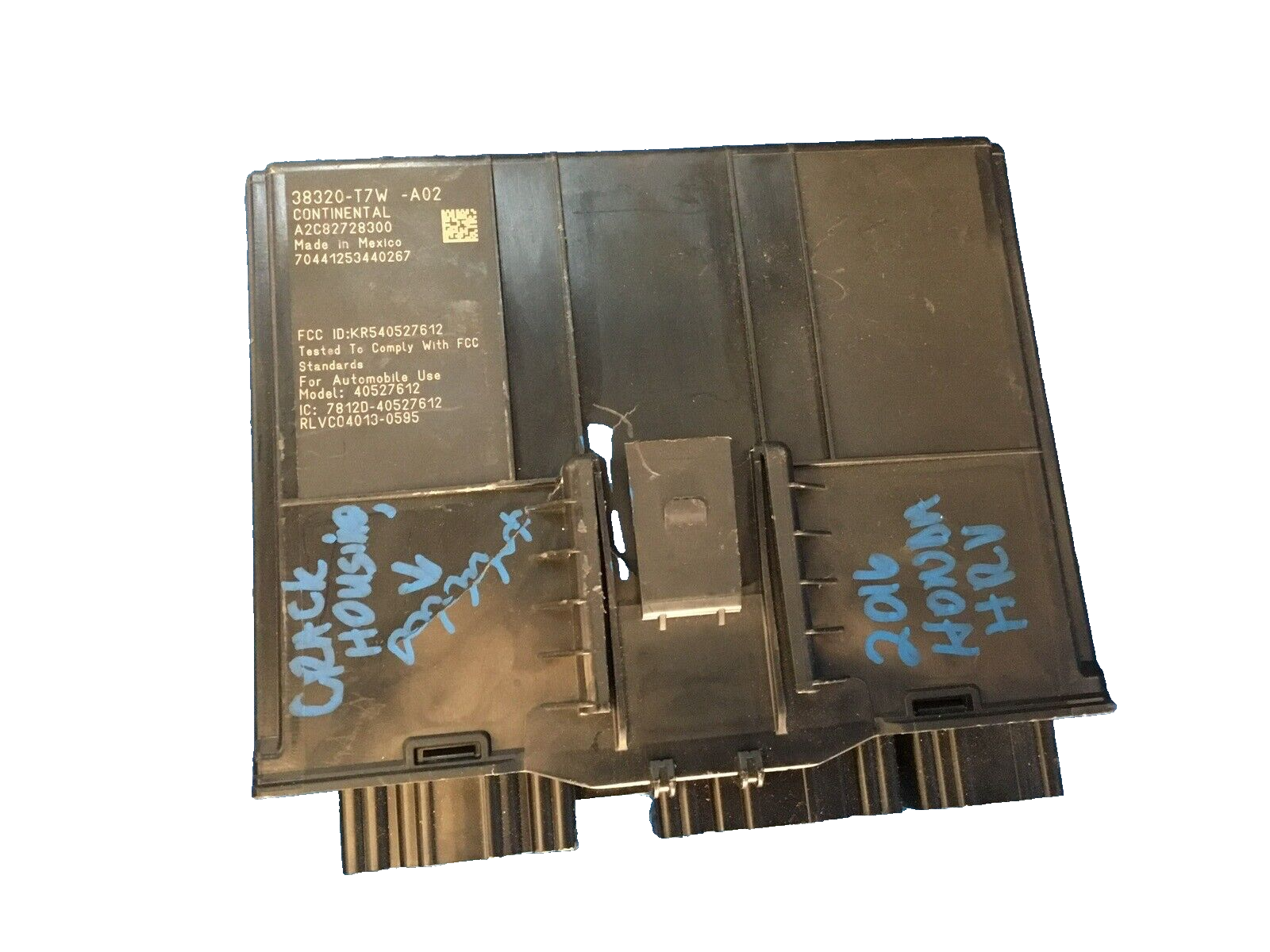 2016 Honda hr-v theft locking module id 38320t7wa02