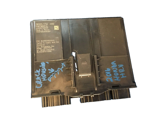2016 Honda hr-v theft locking module id 38320t7wa02 