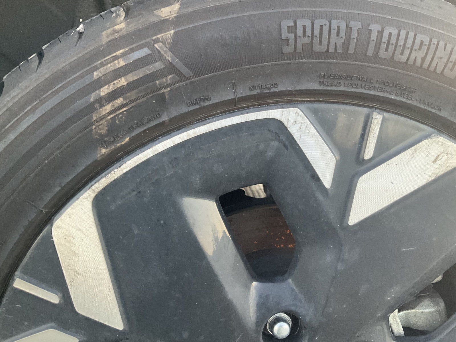 2023 2024 2025 Kia Niro EV Wheel Rim 17x7 Rim Only Oem 52910-AO000