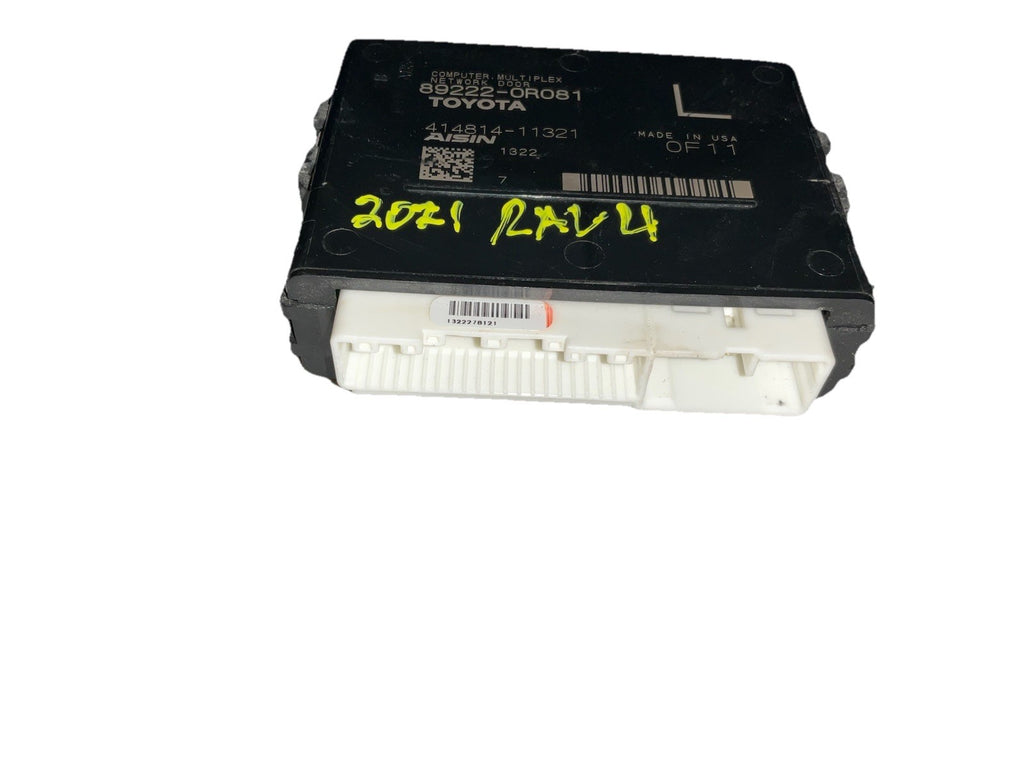 19-22 Toyota Rav-4 Multiplex Tailgate Module Hybrid 89222-0R081