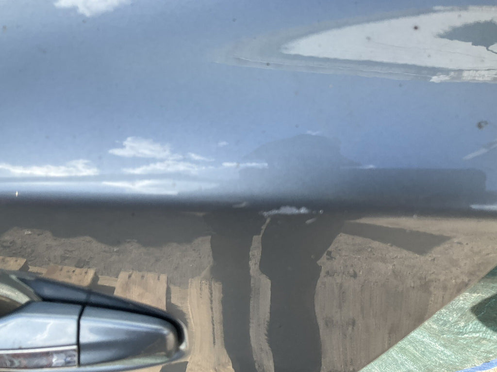 14 21 Infiniti q50 rear driver door assy blue h210a4gama oem