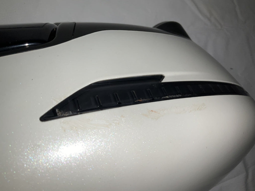 2017-2024 Nissan Murano Right Passenger Side Door Mirror White 96301-5AA4C