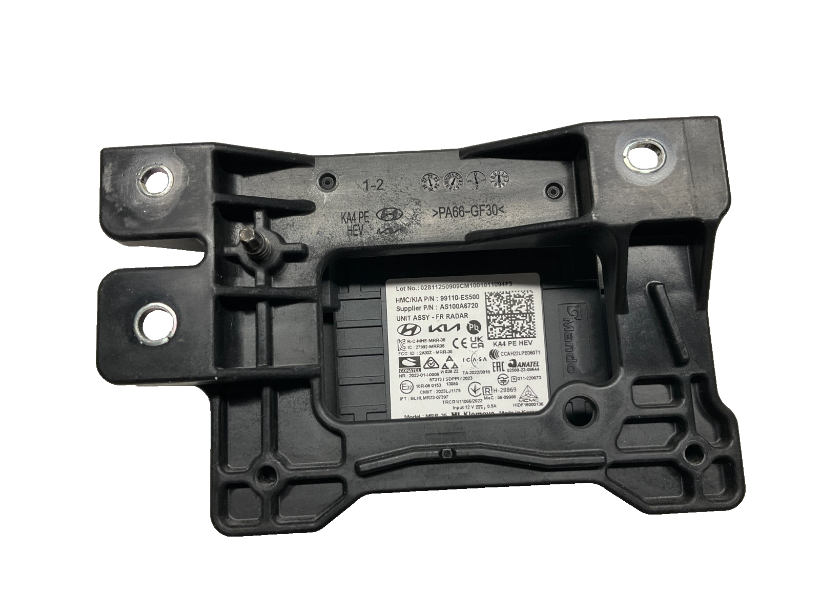 2025-2026 KIA CARNIVAL FWD Front cruise distance radar sensor 99110-ES500 OEM