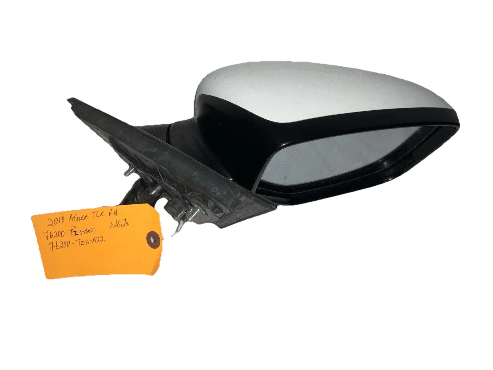 2015-2019 Acura TLX  Heated Mirror Right White 76200-TZ3-A22