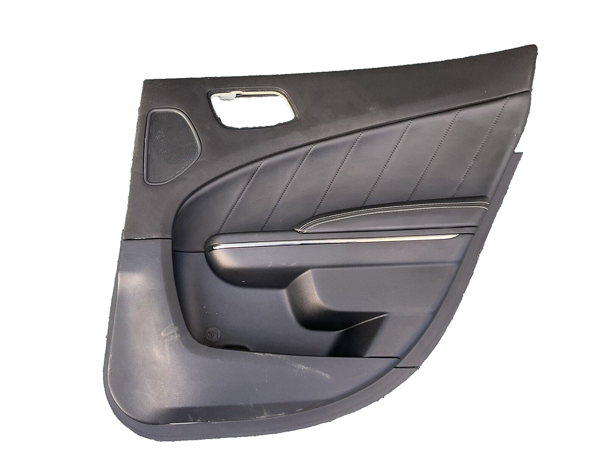 15-18 Dodge charger R/T right rear rh interior door trim panel black