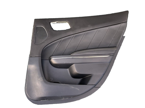 15-18 Dodge charger R/T right rear rh interior door trim panel black 
