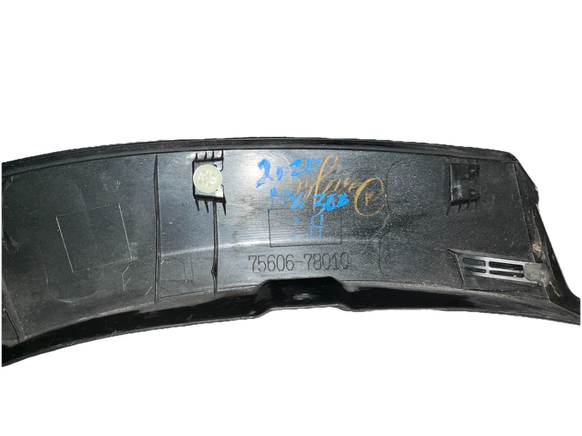 2020 Lexus 75606-78010 Driver Rear Fender Wheel Flare Molding Oem