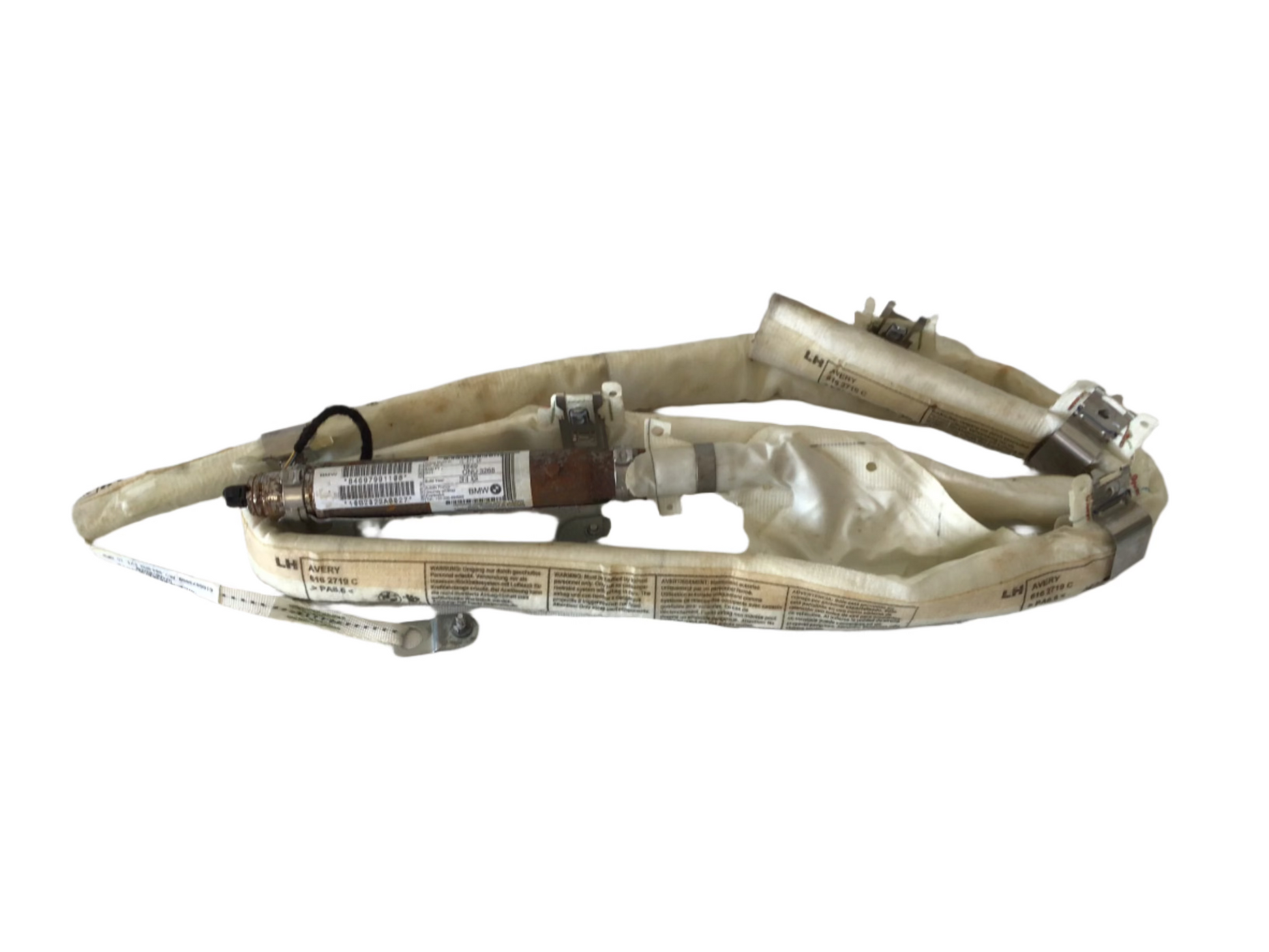 2008-2014 Bmw X6 E71 Left Driver Side Roof Curtain Airbag OEM 72126979911