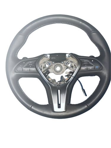Driver Steering Wheel Black 484305NA0A OEM Infiniti QX50 2019-20