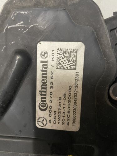 Ism Intelligent Servo Module 2010 Mercedes GL450 Virginized Already A0002703252